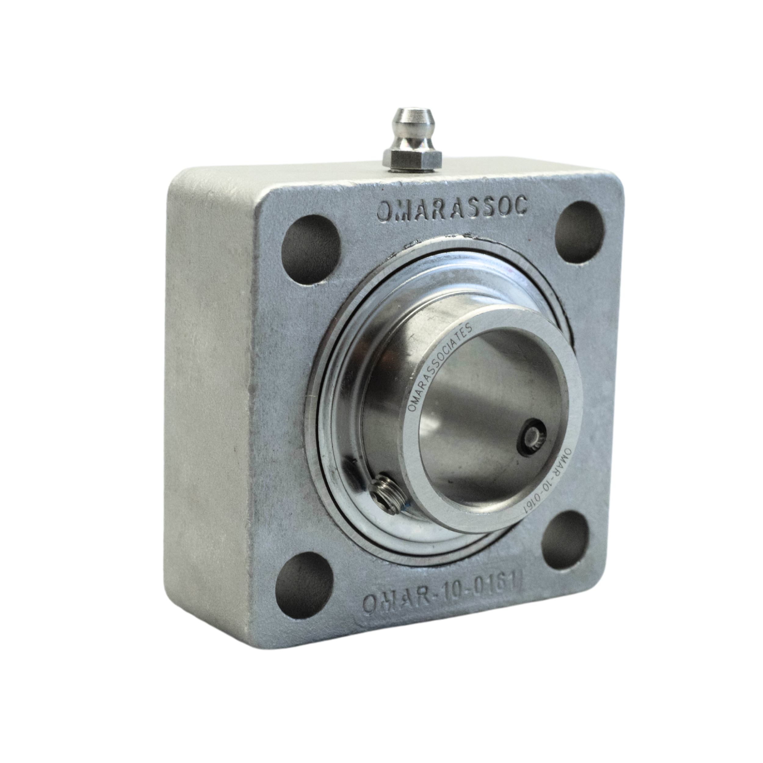 1 Inch Breader Bearing, 4 Bolt Flange