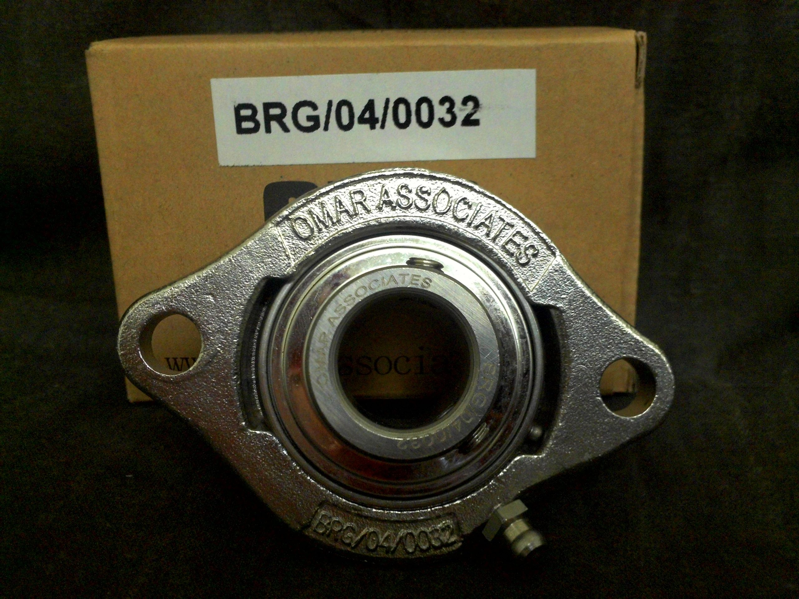 Bearing, SS, .75, 2-Bolt Flange