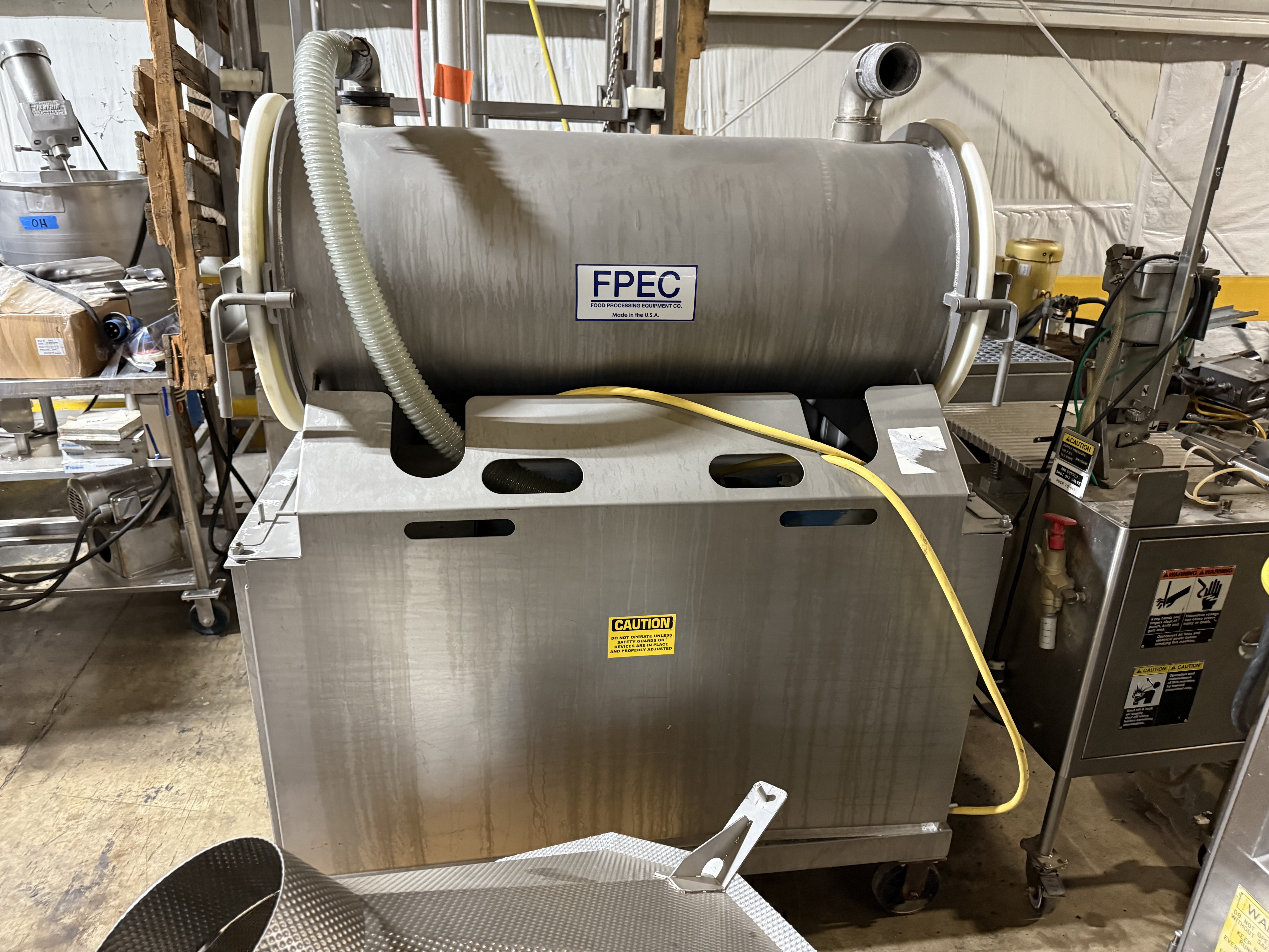 Used Small FPEC Vacuum Tumber