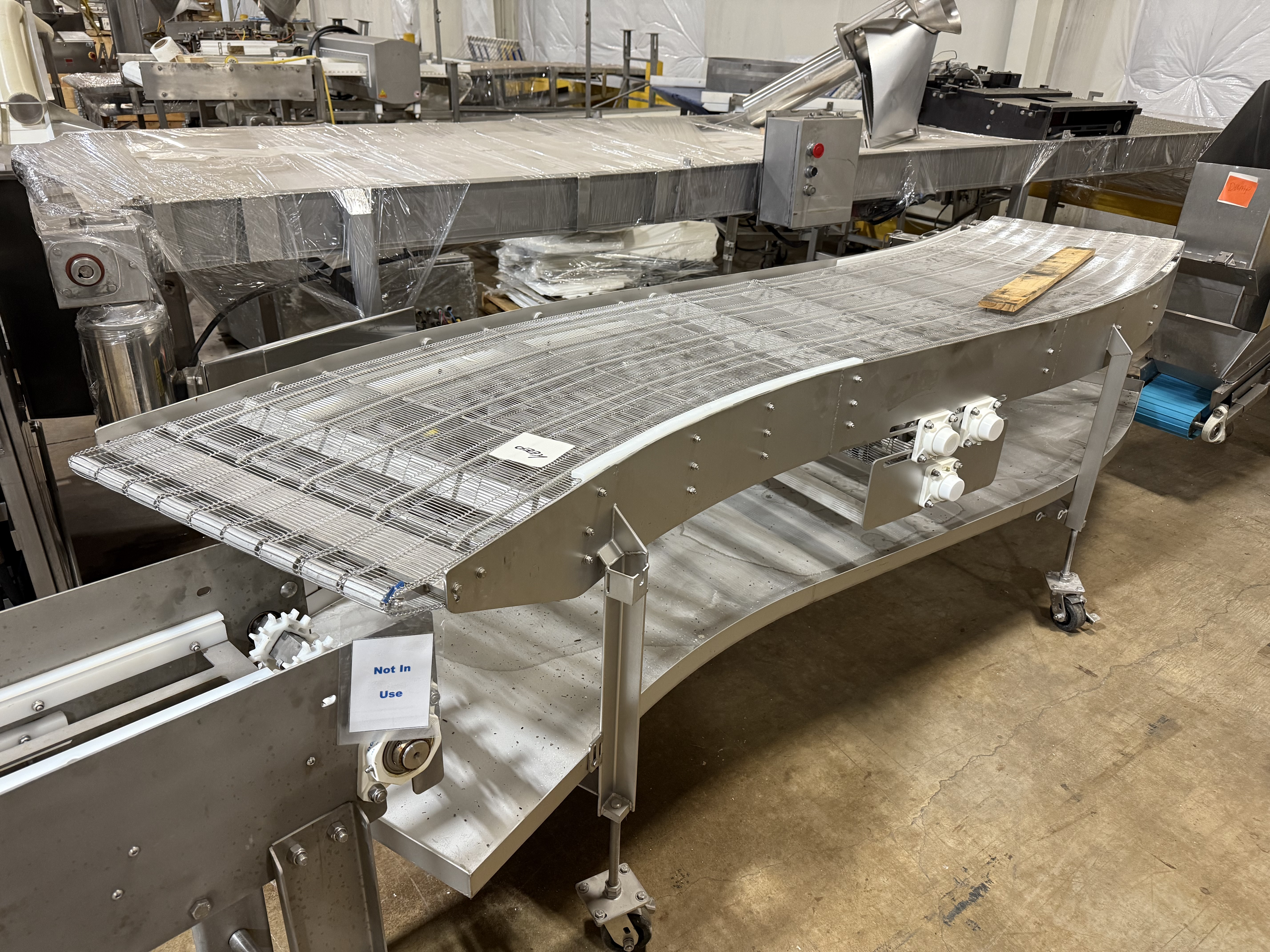 Used S-turn conveyor