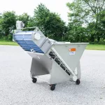 Used FPEC VMS-II Incline conveyor for vacuum metering system