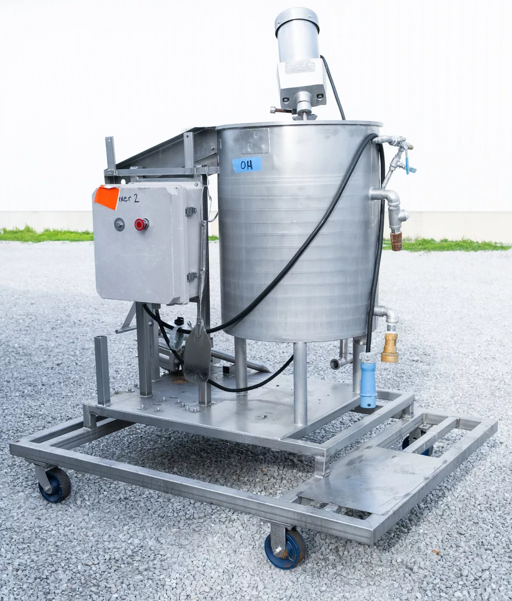 Used Stein ABC Mixer With Cooled Tank and Mixer